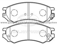 NISSAN Brake Pad JD-20-1726