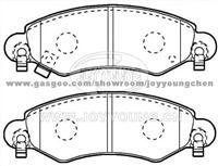 OPEL,SUBARU,SUZUKI,VAUXHALL Brake Pad JD-21-1147