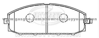 NISSAN Brake Pad JD-20-0967