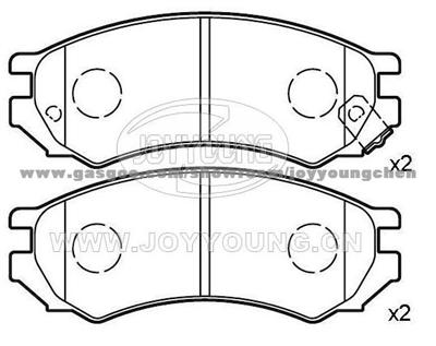 NISSAN Brake Pad JD-20-0758