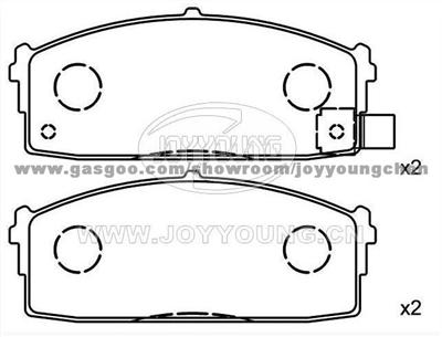 NISSAN Brake Pad JD-20-0639