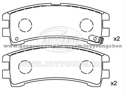NISSAN Brake Pad JD-20-1389