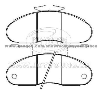 NISSAN Brake Pad JD-20-0295