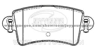 NISSAN,OPEL,RENAULT,VAUXHALL Brake Pad JD-20-0404