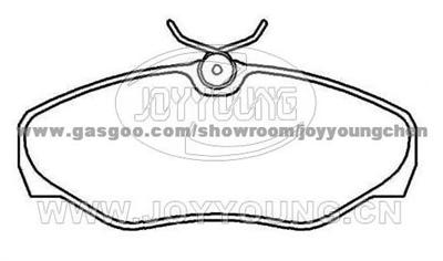 NISSAN,OPEL,RENAULT  Brake Pad JD-20-0388