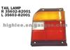 SUZUKI ALTO TAIL LAMP