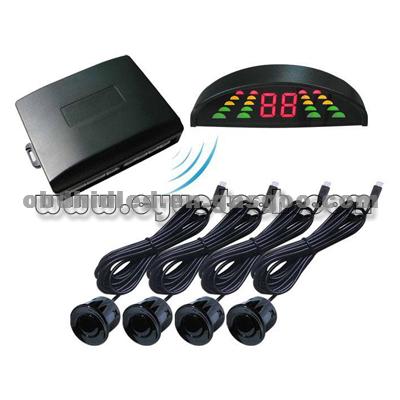 CY-PS10, 4 Channels Parking Sensor With Small Crescent Digital Display & Buzzer Alarm