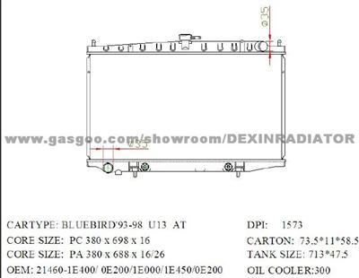 RADIATOR 21460-1E400