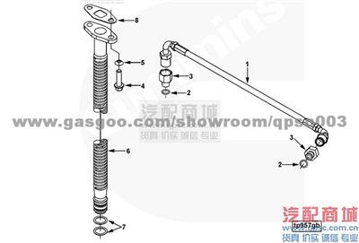 3415471 Hose, Flexible 6CTA8.3 CUMMINS