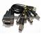 VGA 15Pin Male Breakout Cable To 8 BNC Female Cable