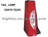 Tail Lamp 35670-72J00 For SUZUKI ALTO
