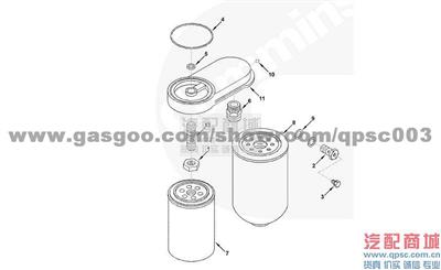 4928959 Nut, Regular Hexagon 4BT3.9-G2 CUMMINS