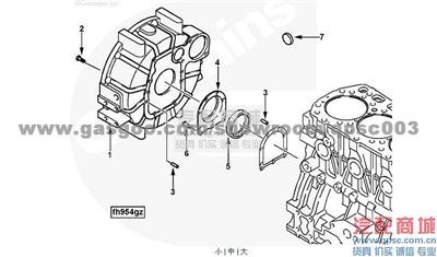4900475 Housing, Flywheel A2300 CUMMINS
