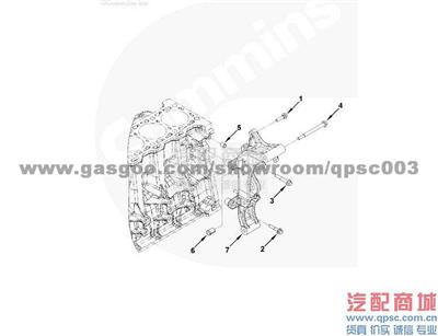 3089016 Screw, Hex Flange Head Cap ISF2.8 CUMMINS