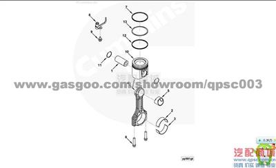 5257057 Pin, Piston ISF2.8 CUMMINS