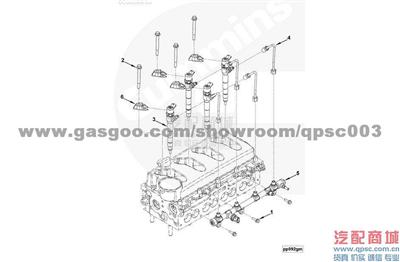 3900627 Screw, Hex Flange Head Cap ISF2.8 CUMMINS