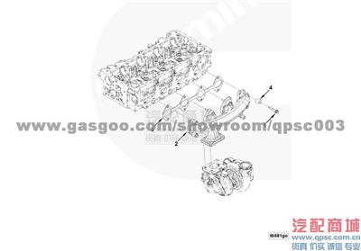 3093926 Screw, Hex Flange Head Cap ISF2.8 CUMMINS