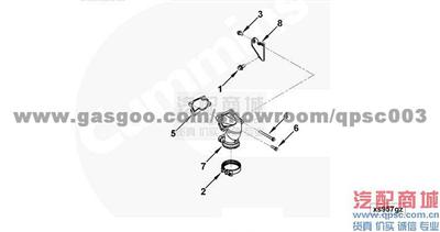 3903990 Screw, Hex Flange Head Cap ISF2.8 CUMMINS