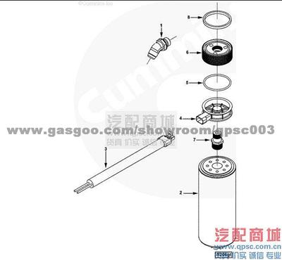 200293 Elbow, Male Union ISM11E4 440 CUMMINS