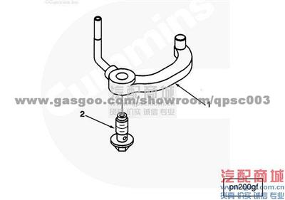 3080708 Nozzle, Piston Cooling ISM11E4 440 CUMMINS