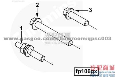 3681927 Screw, Captive Washer Cap ISX 4355T CUMMINS