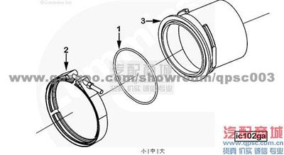 3033247 Seal, O Ring ISX 4355T CUMMINS