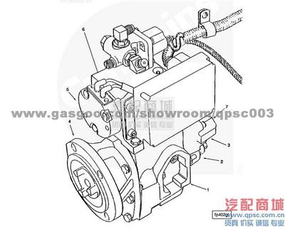 3079537 Body, Fuel Pump KTTA50-C2000 CUMMINS