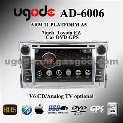 Car Audio DVD GPS Navigation For Toyota Ez AD-6006