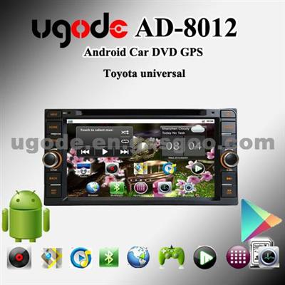 Android car DVD GPS for Toyota Universal AD-8012