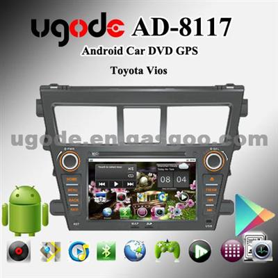 Android System Car GPS Navigation For Toyota Vois AD-8117