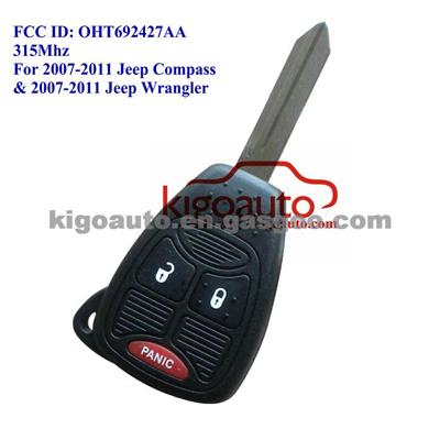 Remote Key Jeep Compass 68000603AB