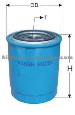 Oil Filter 15208-H8911 For Nissan