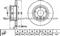 Brake Disc For VW Transporter IV Bus 70615301C - img2