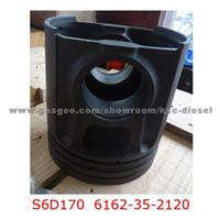 KOAMTSU S6D170 CAST IRON PISTON 6162-35-2120