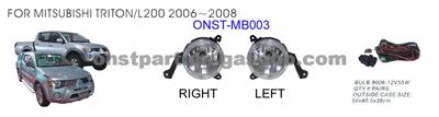 Fog Lamp for MITSUBISHI TRITON L200 2006-2008 ONST-MB003