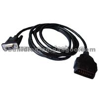 CY-DC037, Auto Diagnostic Cable, DB9P Female TO OBD-II Male