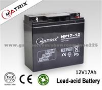 AGM Lead-Acid Battery 12v17ah