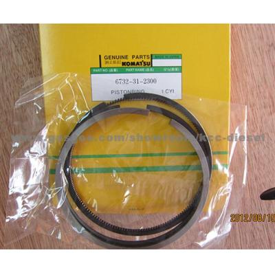 KOMATSU S6D102 PISTON RING 6732-31-2300,6738-31-2030