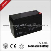 12V7.5AH Storage Battery For Emergency Lamp