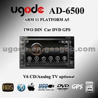ARM TWO DIN DVD GPS Navigation Player