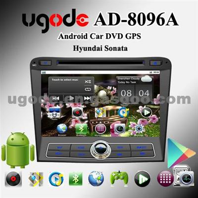 Android Car DVD GPS Navigation For Hyundai Sonato Low Allocation AD-8096