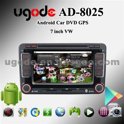 Android System Car DVD GPS Navigation For VW Unviersal AD-8025