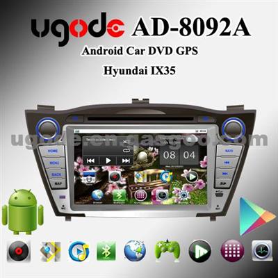 Android Car DVD GPS Stereo For Hyundai IX35 With Canbus AD-8092A