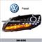 VW Passat Angel Eye LED Head Lamp Front DRL Headlights Dayline Head Lights SWE-HL769