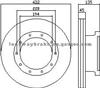 6274210012 KASSBOHRER Brake Disc Rotor