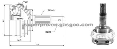 CV joint TO-007A