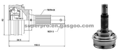 CV joint TO-001