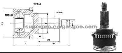 CV joint SK-034A