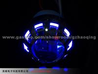 Head Light Bi-Xenon Projector Lens Light With Angel Eyes 12-G