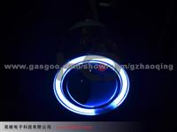 Head Light Motorcycle Bi-Xenon Projector Lens Light With Angel Eyes ABL